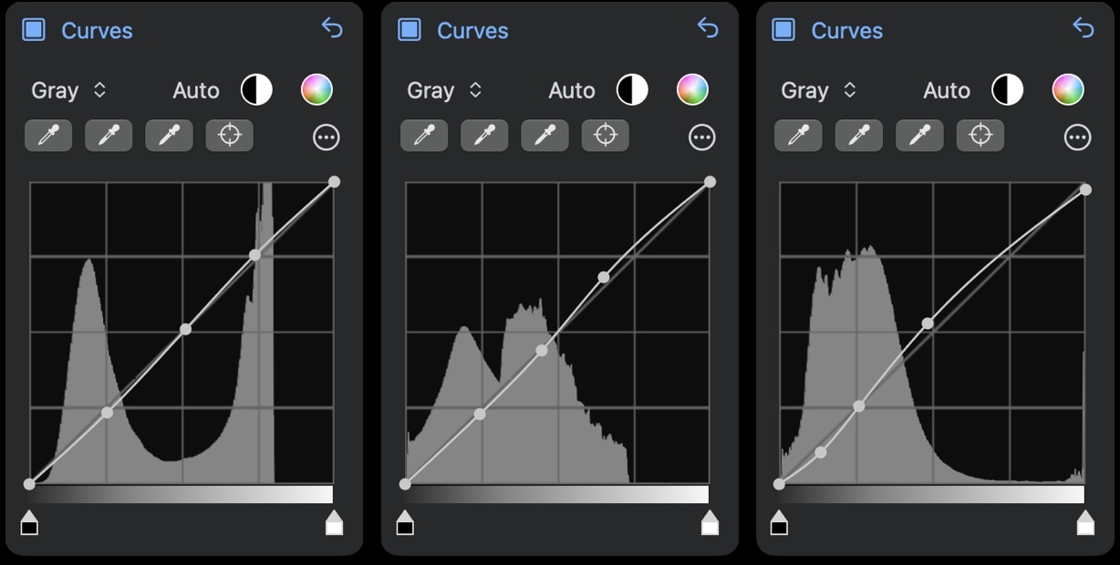 Tone Curve Examples