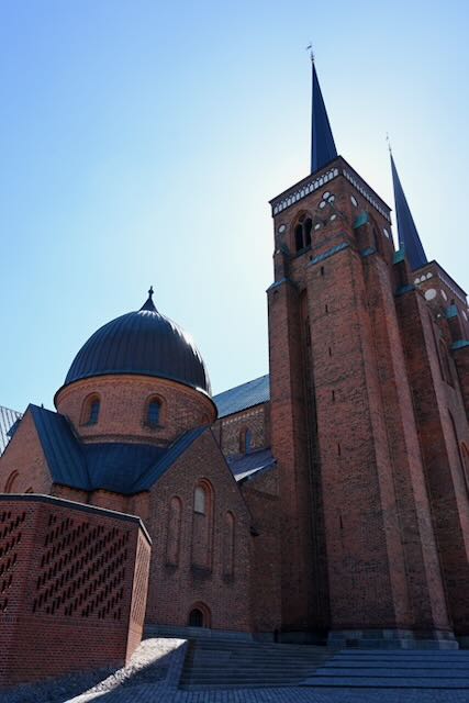 Front of Roskilde Cathedral